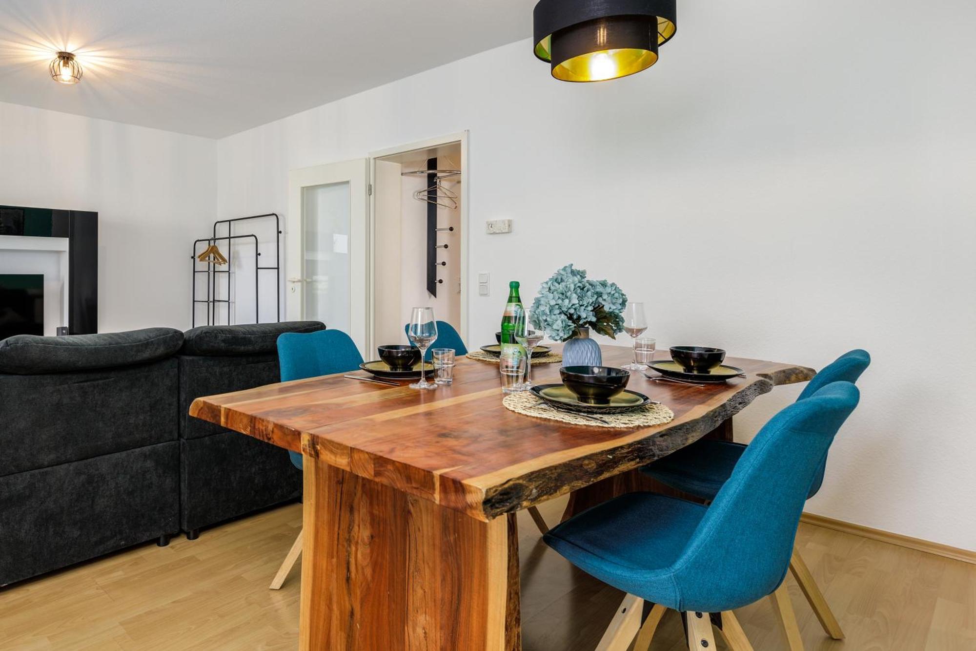 2 Zimmer Wohnung, Kueche, Bad, Balkon, Netflix Alzey Exterior foto