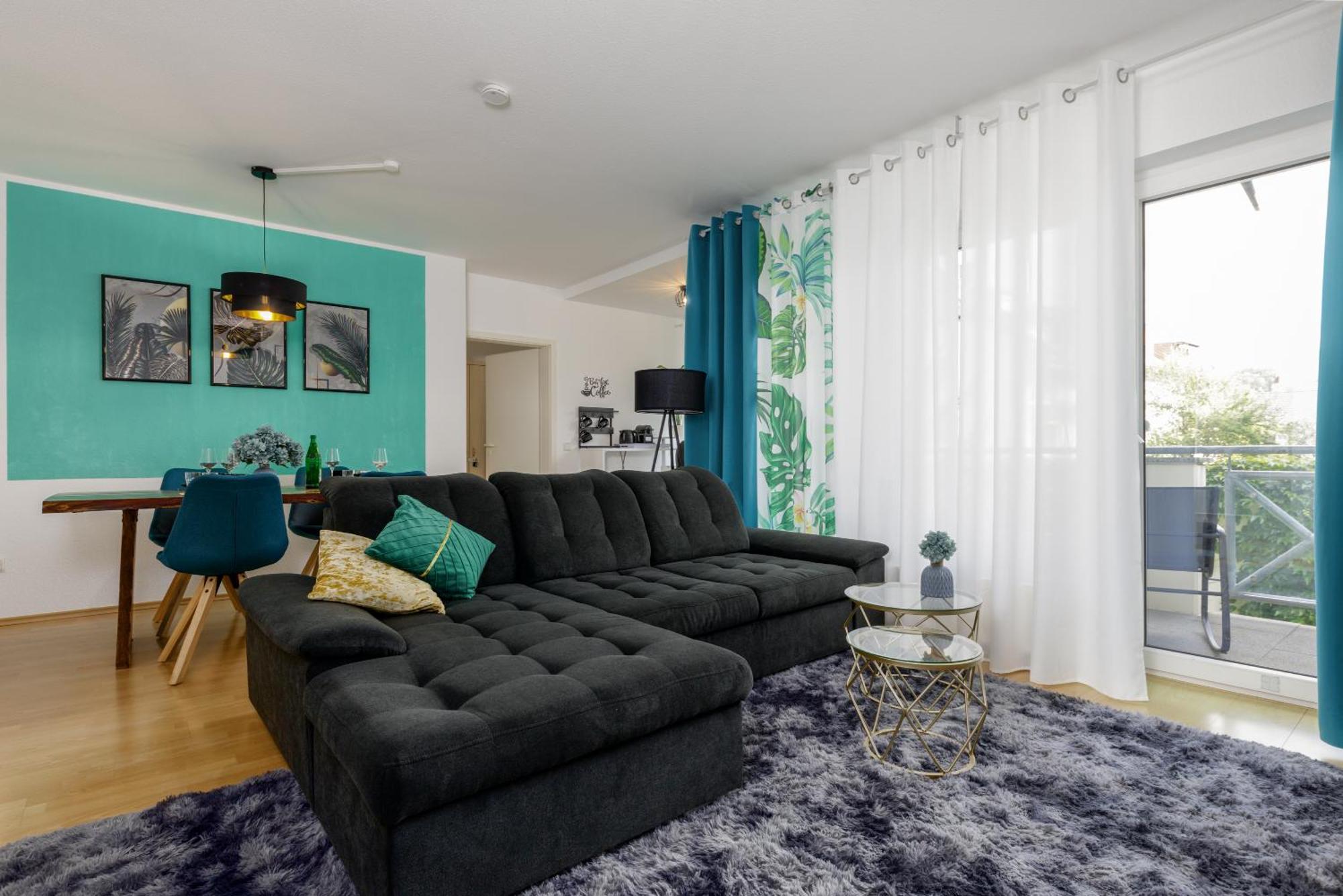 2 Zimmer Wohnung, Kueche, Bad, Balkon, Netflix Alzey Exterior foto